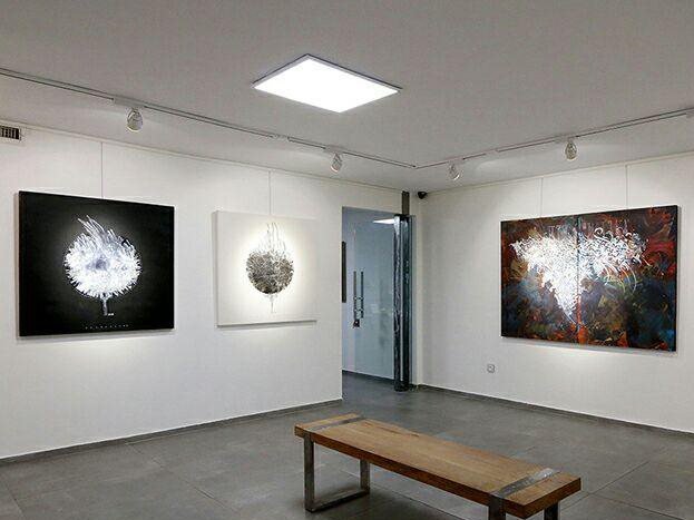 Paint Calligraphy Drawing, installation view