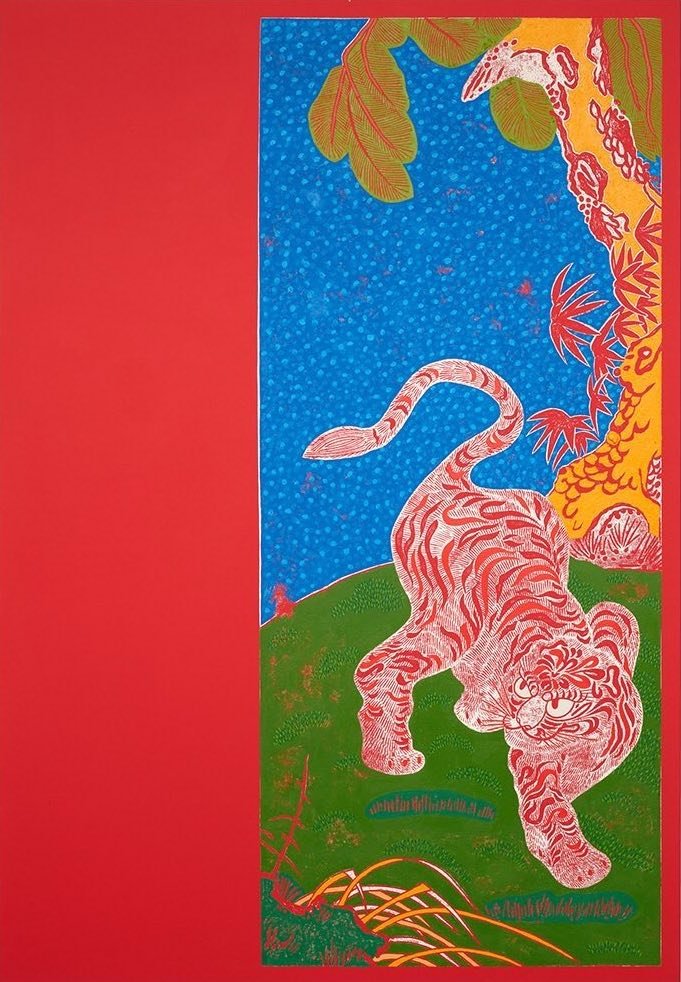 Impression of a Tiger, 2021