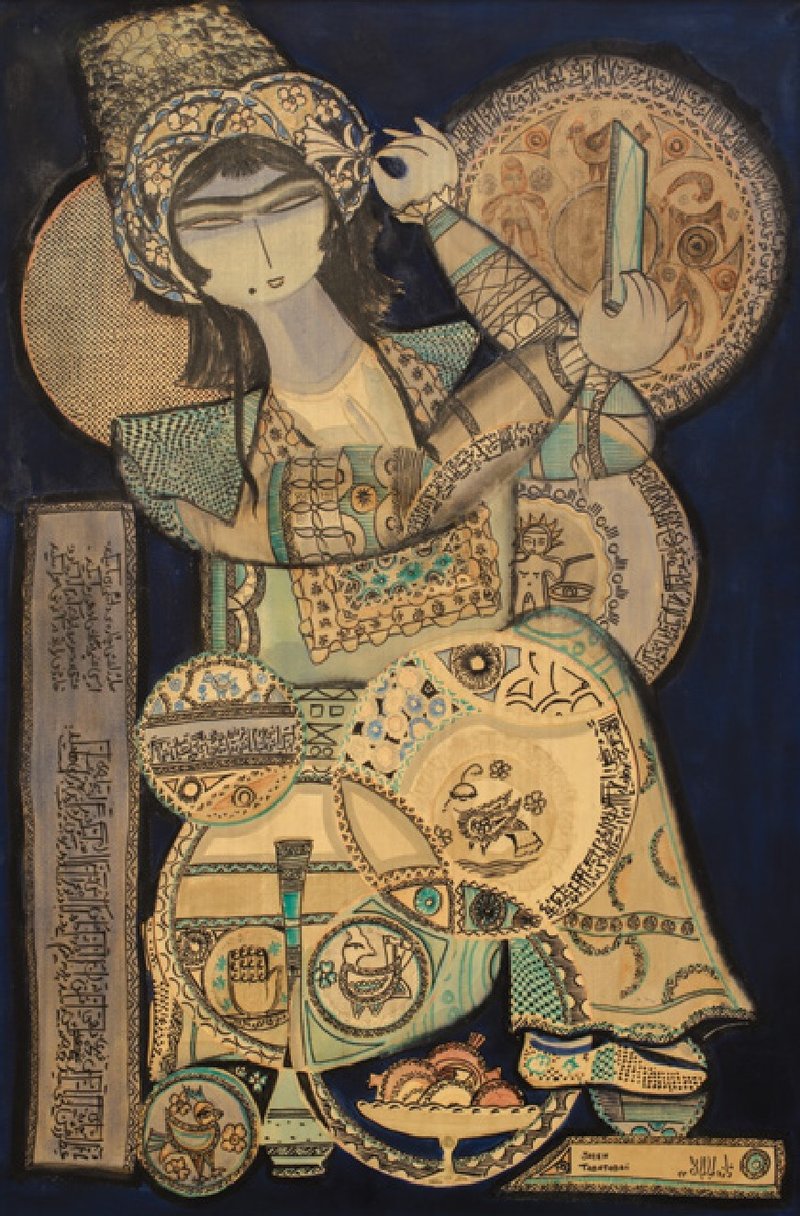 Jazeh Tabatabai, Untitled, 1964