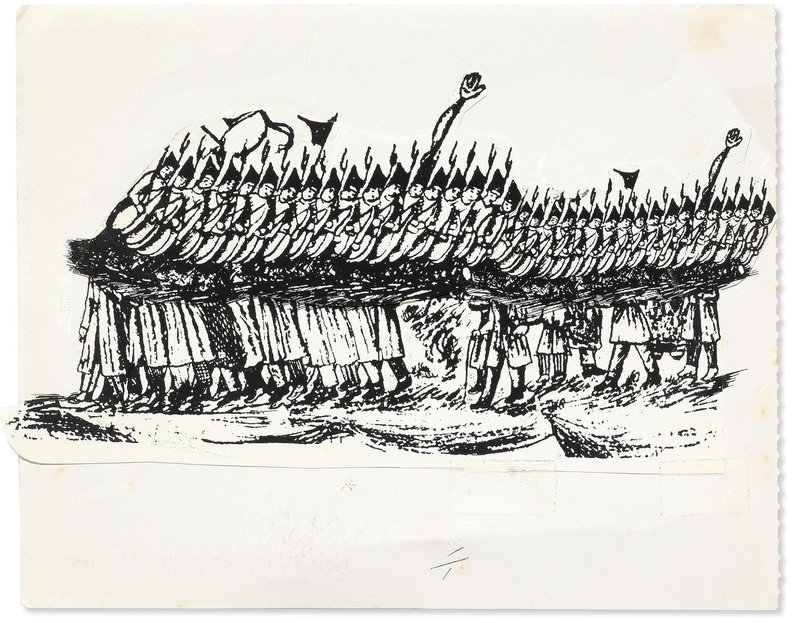 Ardeshir Mohassess, Troops, 1980