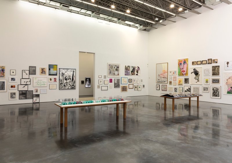 Drawing 2020, installation view