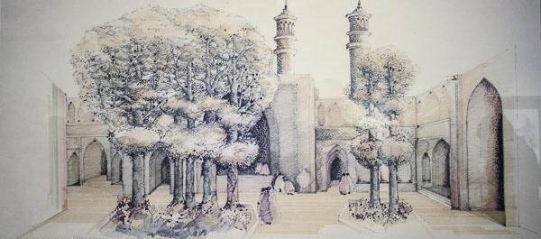 فرامرز پیلارام، مسجد سپهسالار، 1362