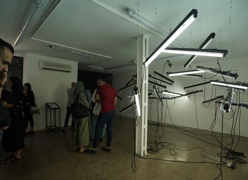 Noxte: Physique, installation view