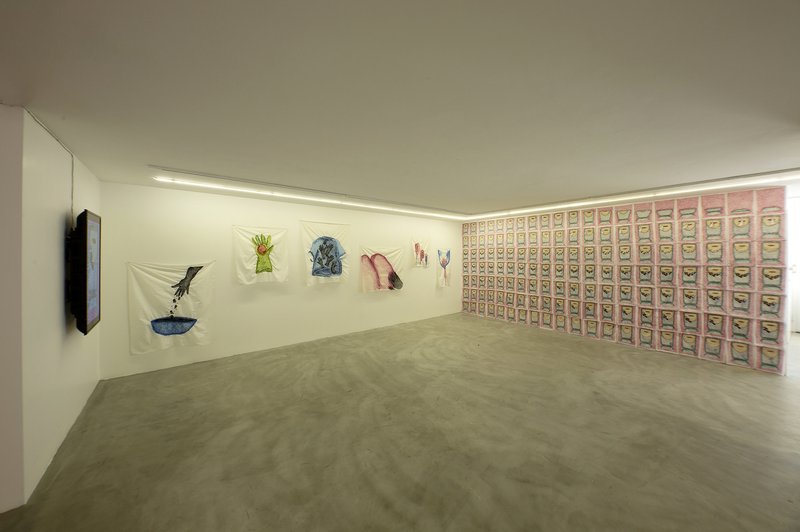 Salāsat, installation view