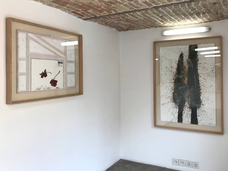Collageman, installation view