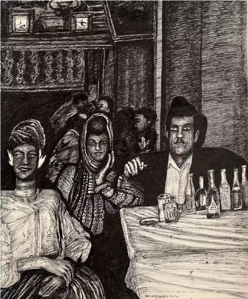 Ghasem Hajizadeh, Cabaret Jamshid 1, 2020