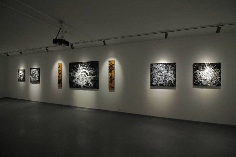 Tiamat, installation view