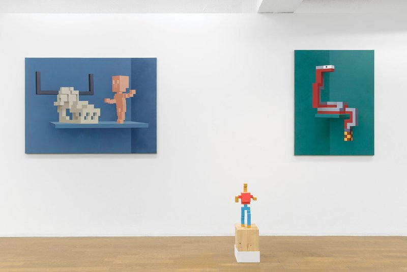 Me, My Eagle and My Snake - Online Viewing, installation view