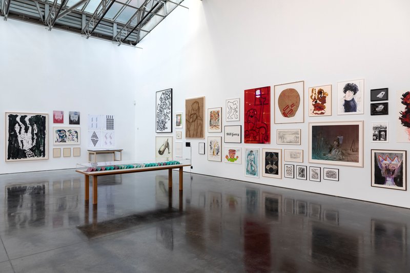 Drawing 2020, installation view