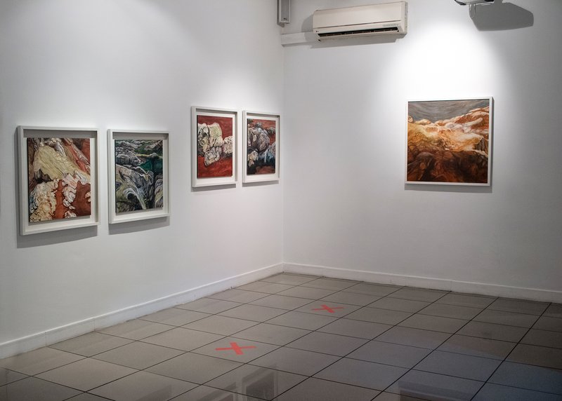 Bones, installation view