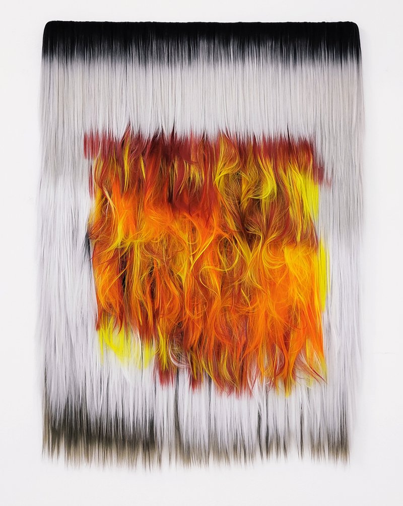 Hiva Alizadeh, Untitled (White ash), 2023