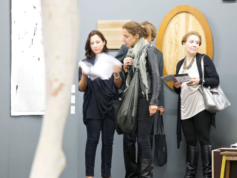 Installation view.