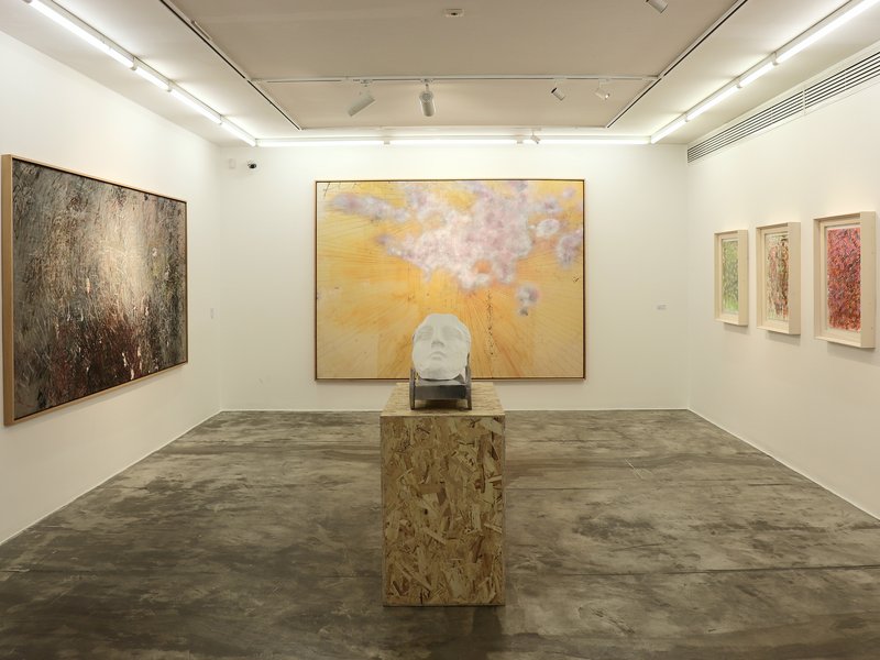 Large Works on Canvas, installation view