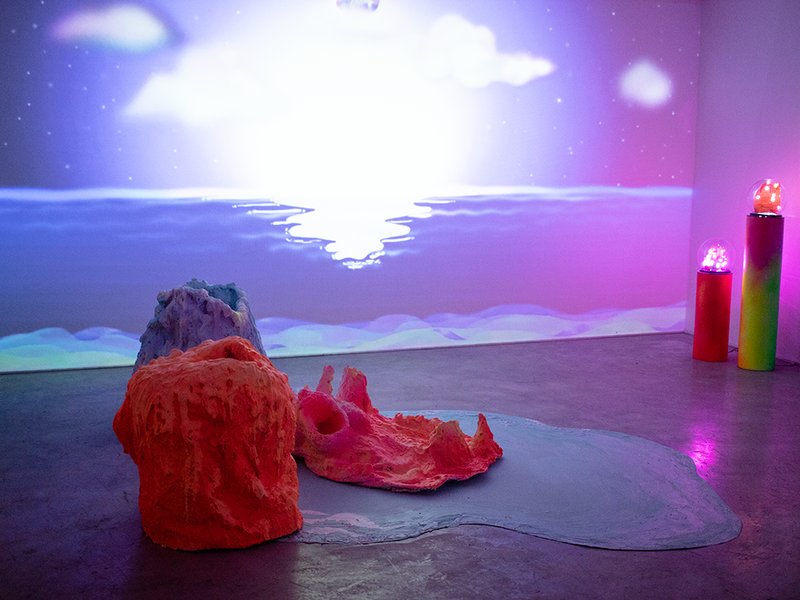 Over There, installation view