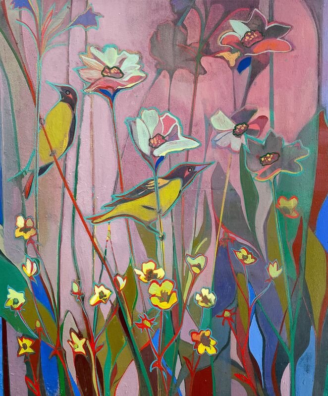 Charlotte Evans, Birds and Weeds, 2025