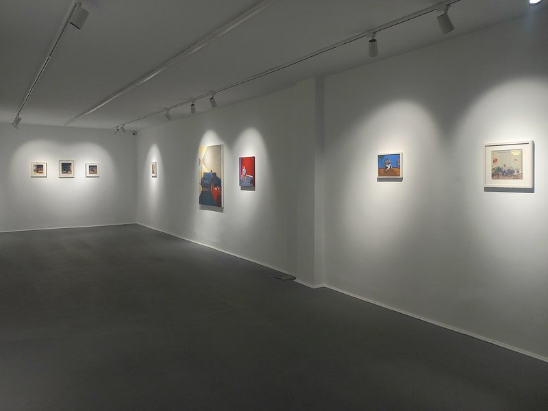 Lonely Bodies, installation view