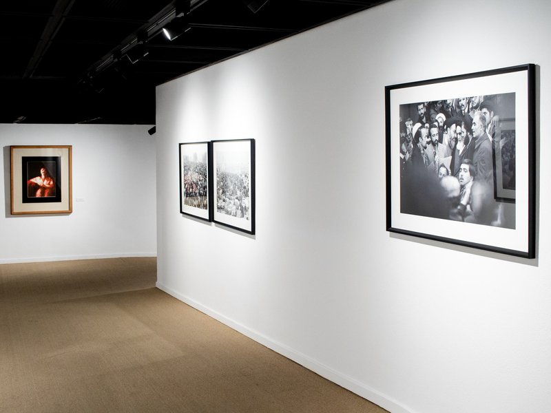 Mehdi Sahabi A Retrospective, Installation view.