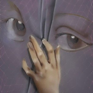 تردید میان ما، مانند چشمان آیینه‌وار معلق تاب می‌خورد