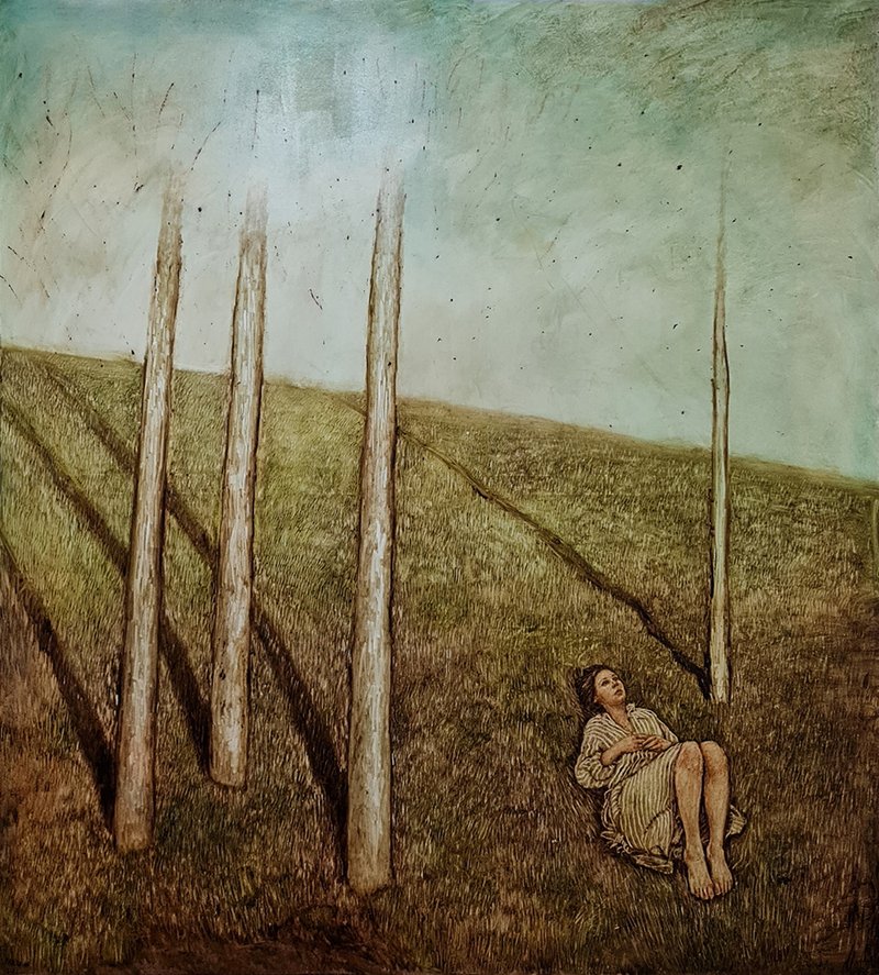 Parsa Hosseinpour, Spring Yellow Sky, 2021