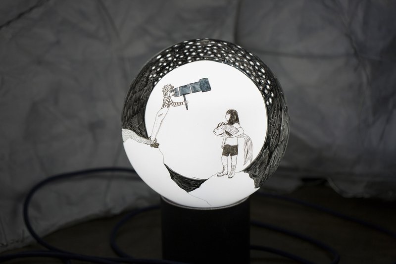 Tales of Interdisciplinia: The Curious Case of a Very Long Tail, installation view