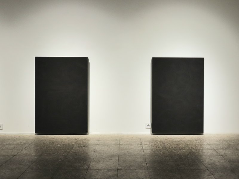 Blacks and Whites, installation view