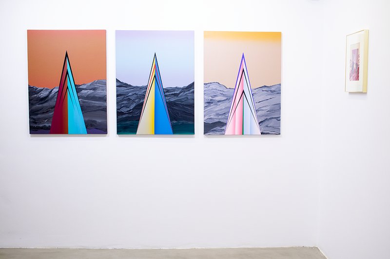 Here, We Can Stay For A While, installation view