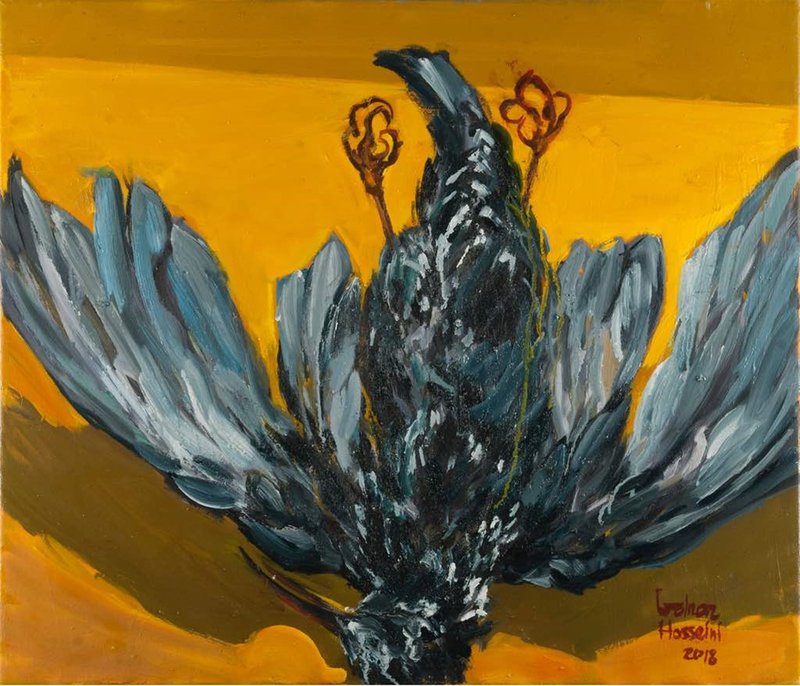 Golnaz Hosseini, Dead Bird, 2018