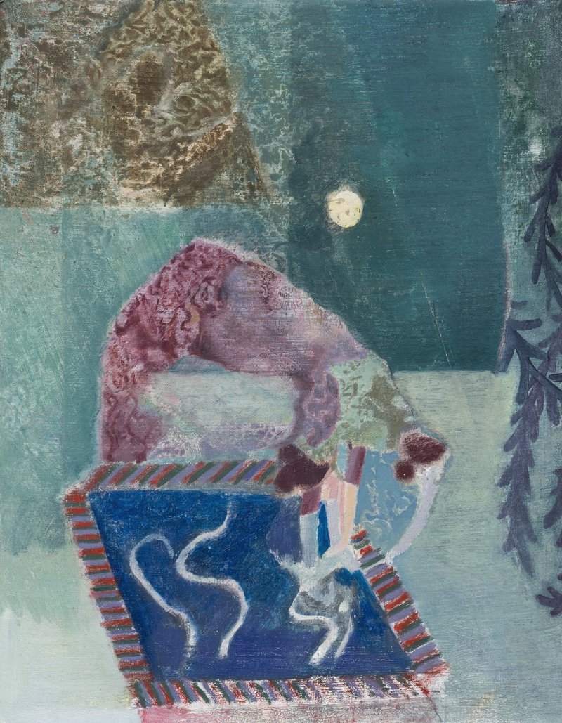 Pardis Amerian, Washing Weeping Willow, 2020