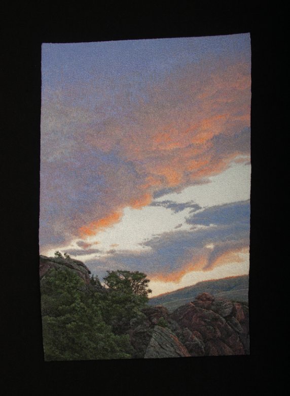 Carol Shinn, Early Morning Foothills, 2024