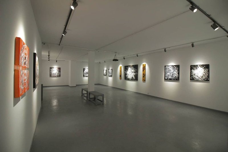 Tiamat, installation view
