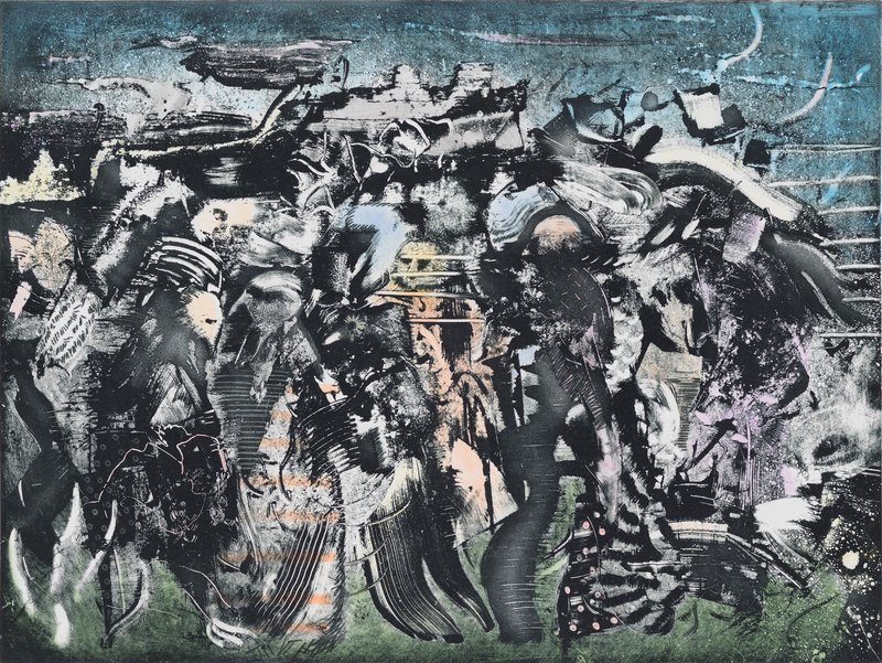Ali Banisadr, Nocturne, 2019