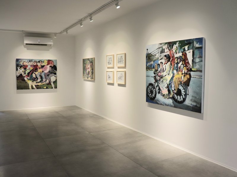 Maniac, installation view