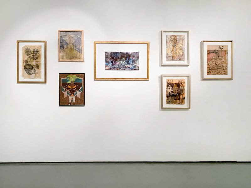 ‏Mohammad Siyah Qalam Biannual, installation view