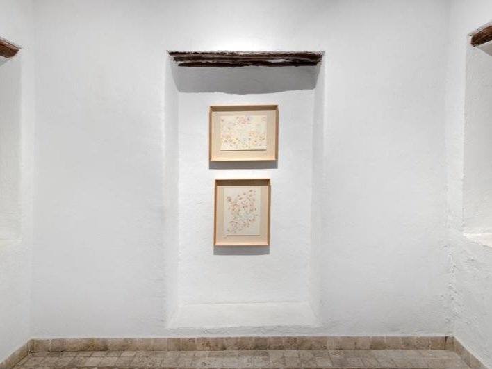 نشستگان کهنه‌کار، نمای چیدمان