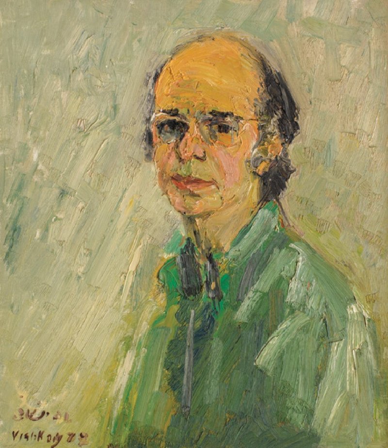 Mehdi Vishkaei, Self-Portrait, 1972