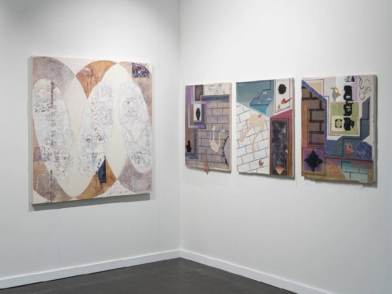 Installation view.