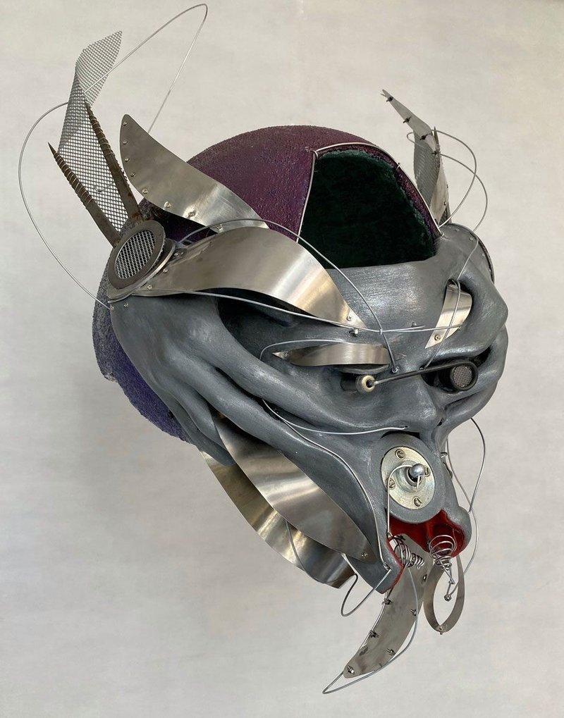 Sepideh Azadmehr, Bubble Head, 2023
