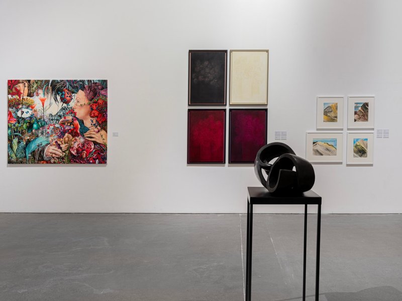 …I Kept The Night Vigil…, installation view