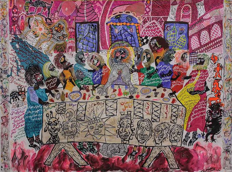 Mohammad Ariyaei, The Last Supper, 2019