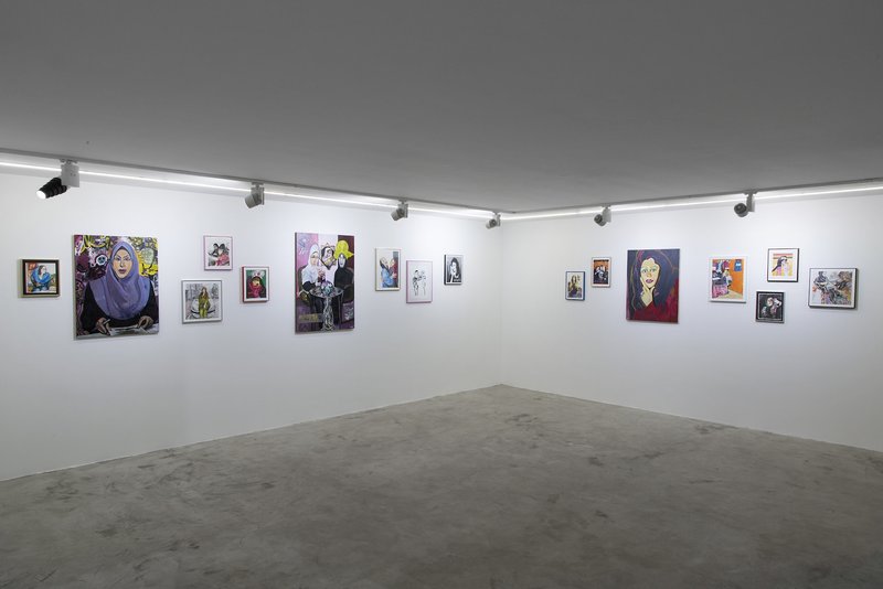 Sisters, installation view