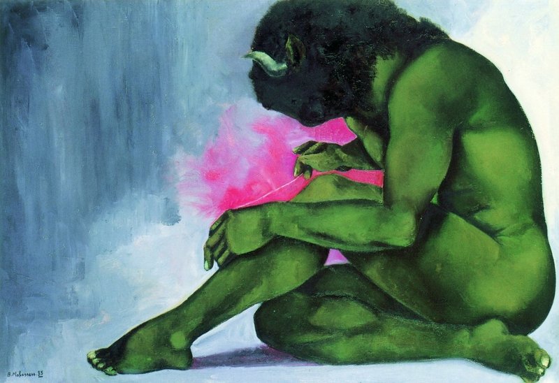 Bahman Mohassess, Untitled, 1985