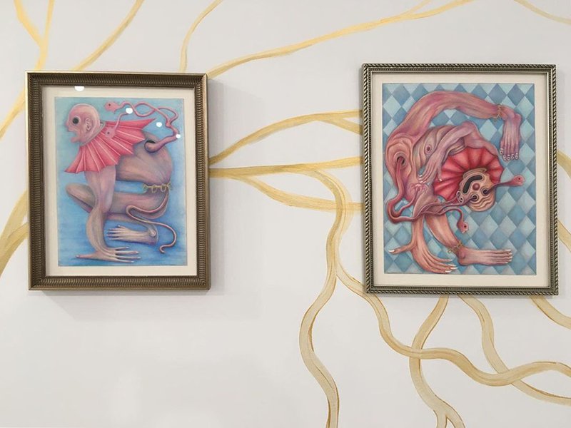 Holy Rotation , installation view