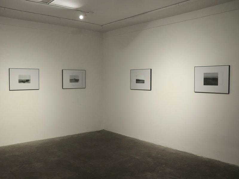 Finished and Unfinished Border, installation view