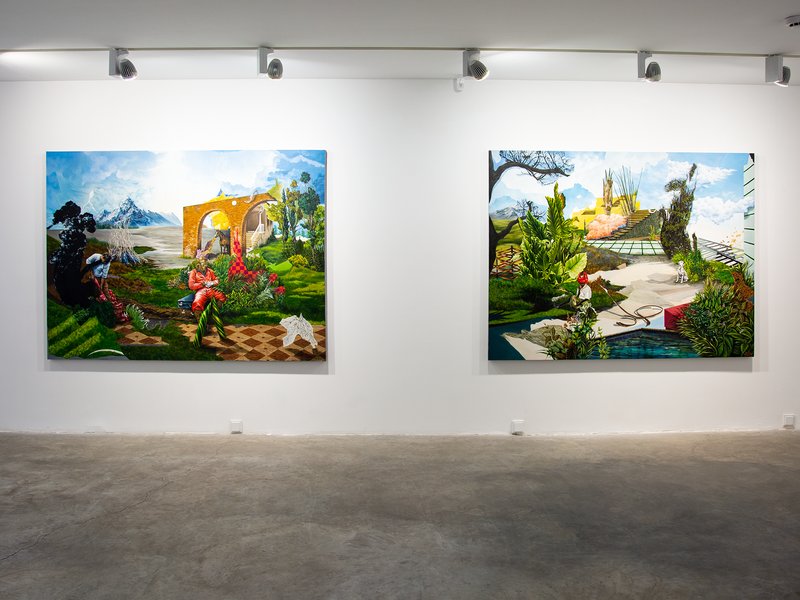 Labyrinth, installation view
