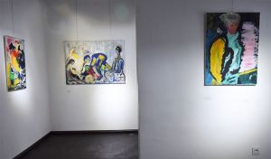 Solo Painting Exhibition, installation view