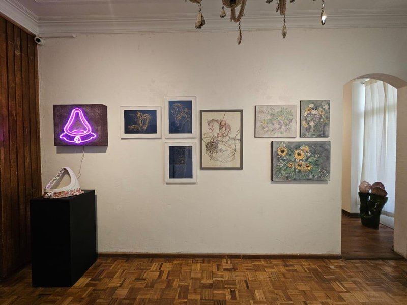 مزایده آثار هنری فضای معاصر آیریس, Installation view.