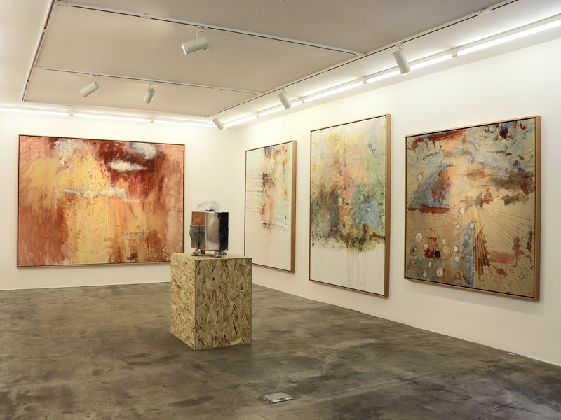 Large Works on Canvas, installation view