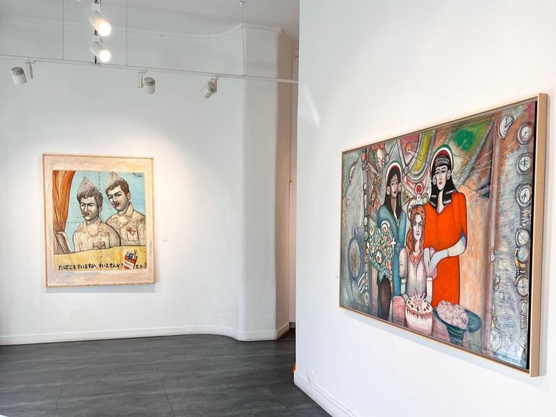 Timeless Figures, installation view