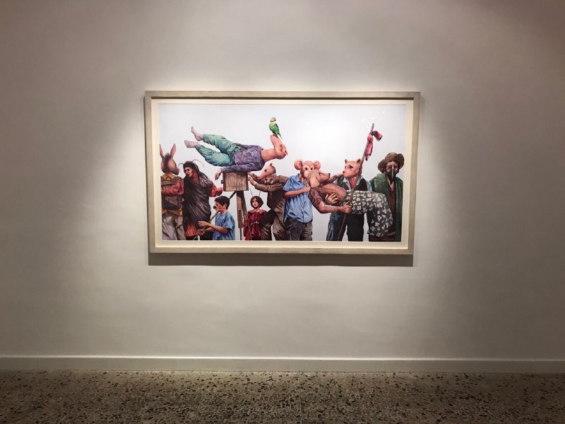 Elephant City, installation view