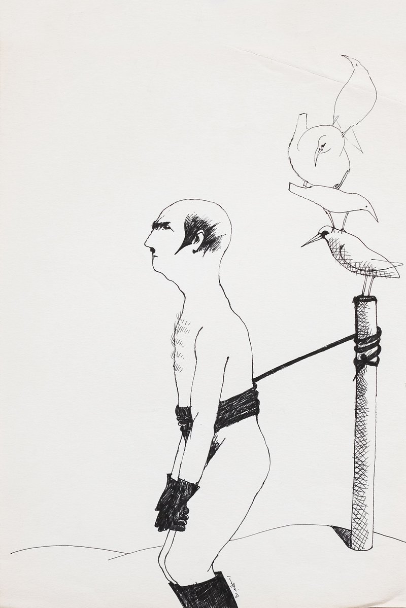 Alireza Espahbod, Untitled, 1971